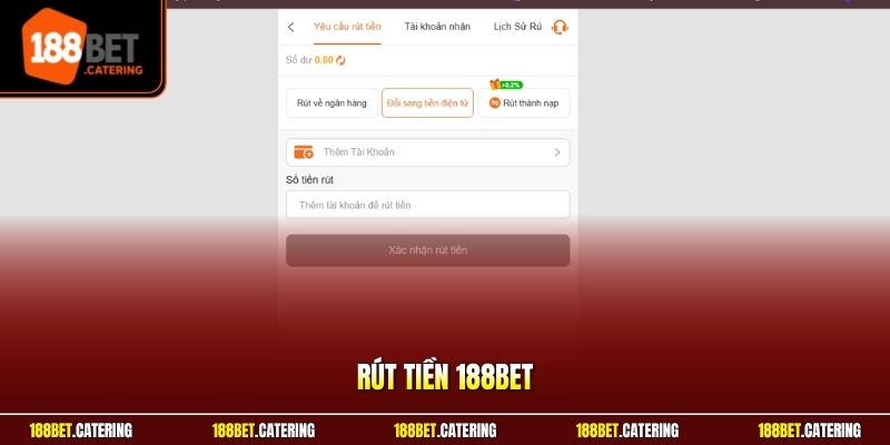 Rút tiền 188BET